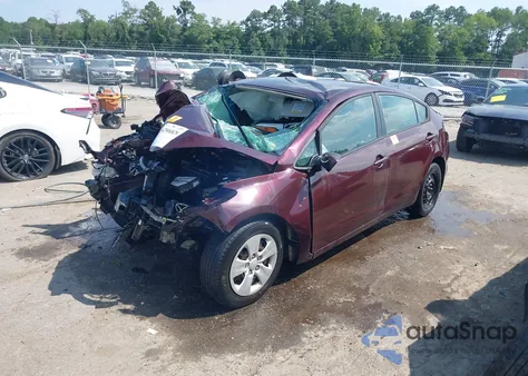 2018 Kia Forte Lx from USA, damaged, VIN 3KPFL4A70JE179282